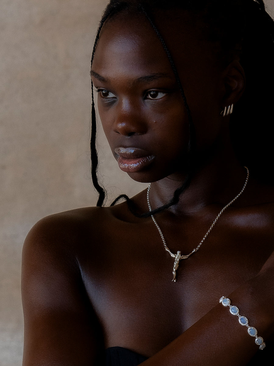 DALI - SILVER NECKLACE