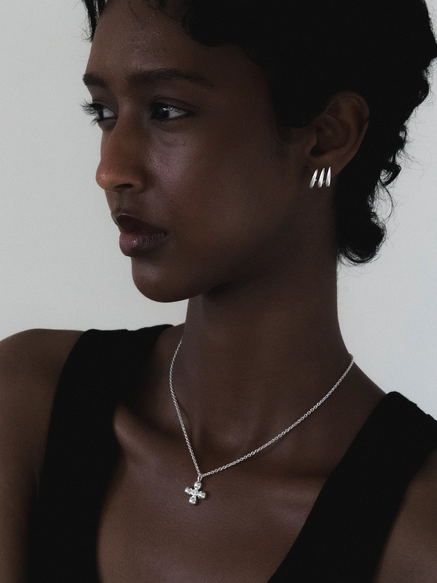 IFEOMA - SILVER NECKLACE
