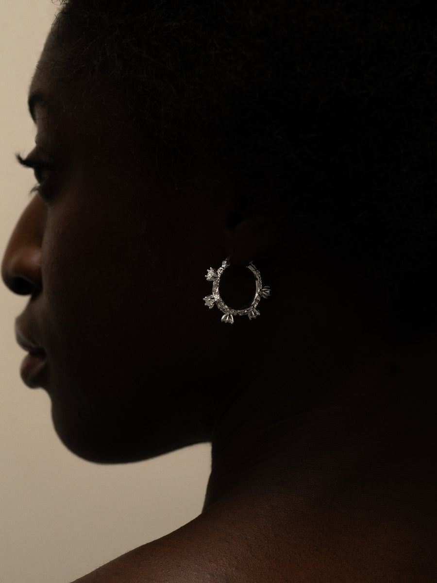 TAANO - SILVER EARRING